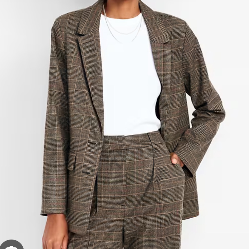 Old Navy Relaxed Twill Blazer